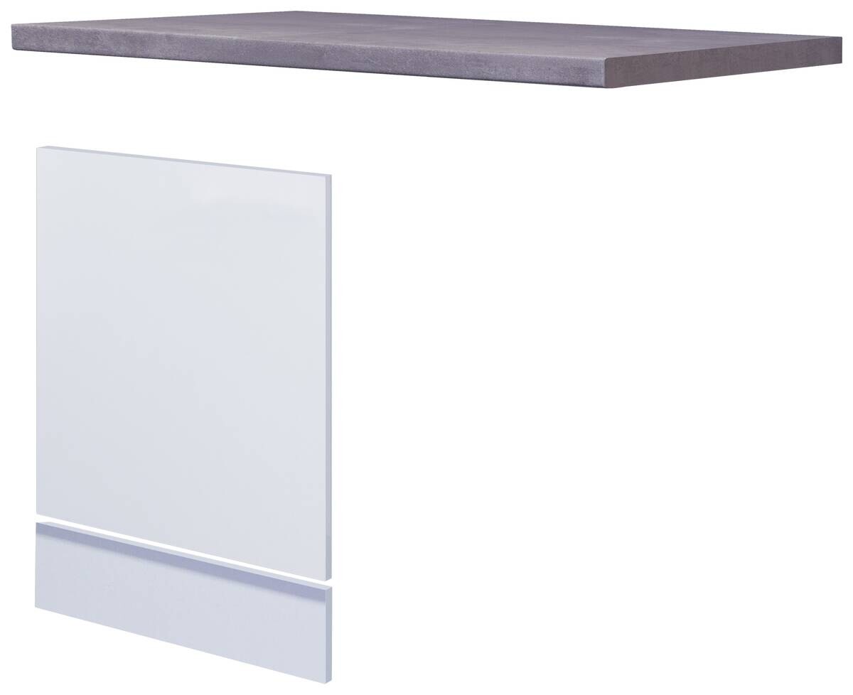 Geschirrspüler- Frontset Vita weiß matt B/H/T: ca. 110x86x60 cm