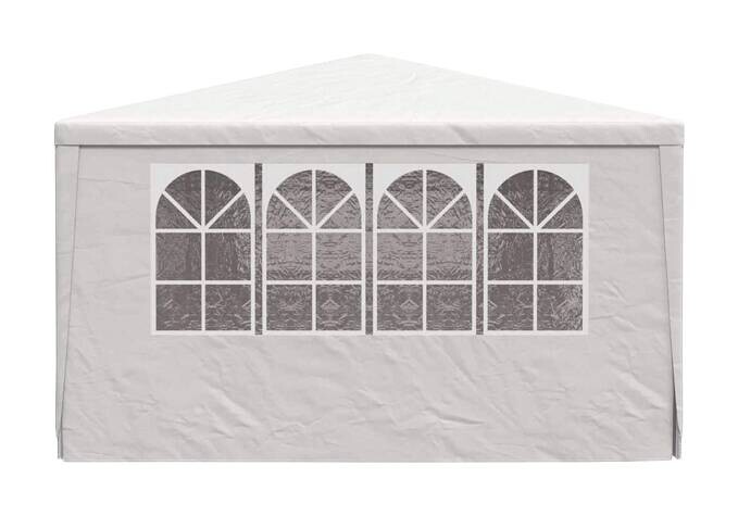 vidaXL Pavillon weiß Kunststoff B/H/L: ca. 900x275x400 cm