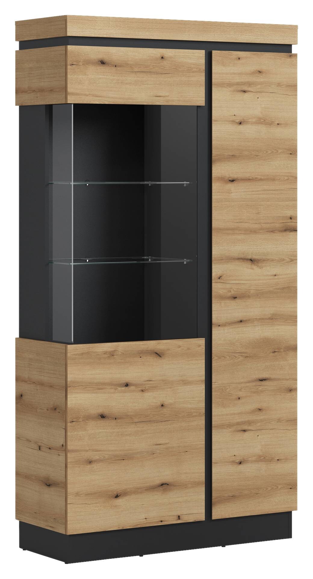 Vitrine Corte B/H/T: ca. 104x201x40 cm