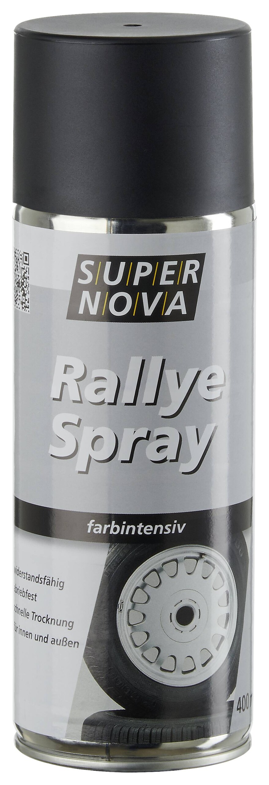 Super-Nova Rallye-Spray mattschwarz matt ca. 0,4 l