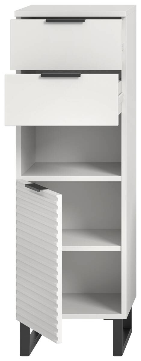 Schrank Riff weiß B/H/T: ca. 35x110x34 cm