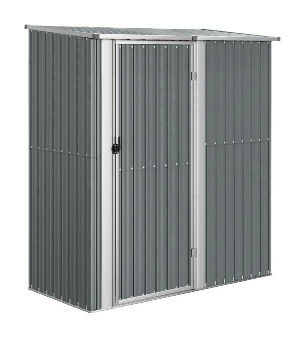 vidaXL Geräteschuppen grau B/H: ca. 180,5x209,5 cm