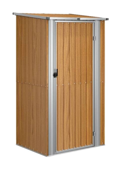 vidaXL Gartenhaus braun B/H/T: ca. 118,5x209,5x97 cm