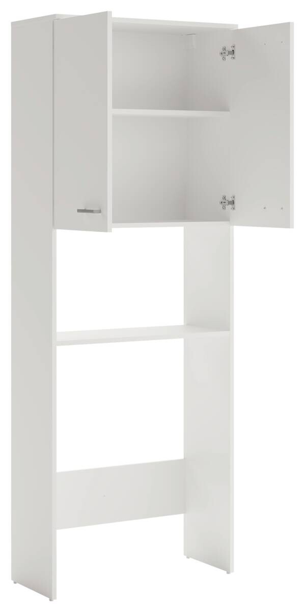 Waschmaschinenumbauschrank Mobes perlweiß B/H/T: ca. 70,3x188,6x32,6 cm