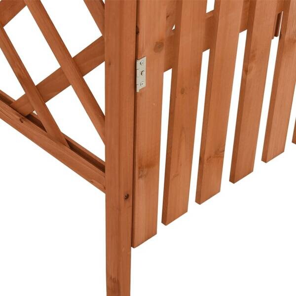 Pergola braun B/H/L: ca. 204x116x40 cm