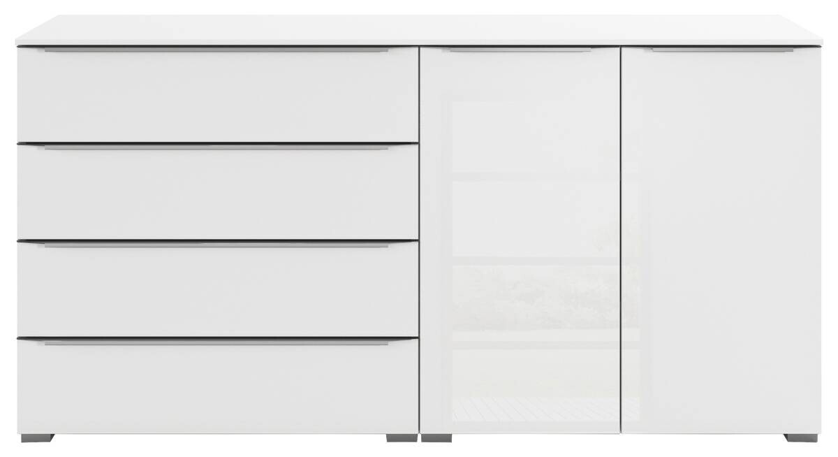 Kommode Aldono Deluxe Alpinweiß B/H/T: ca. 160x81x42 cm