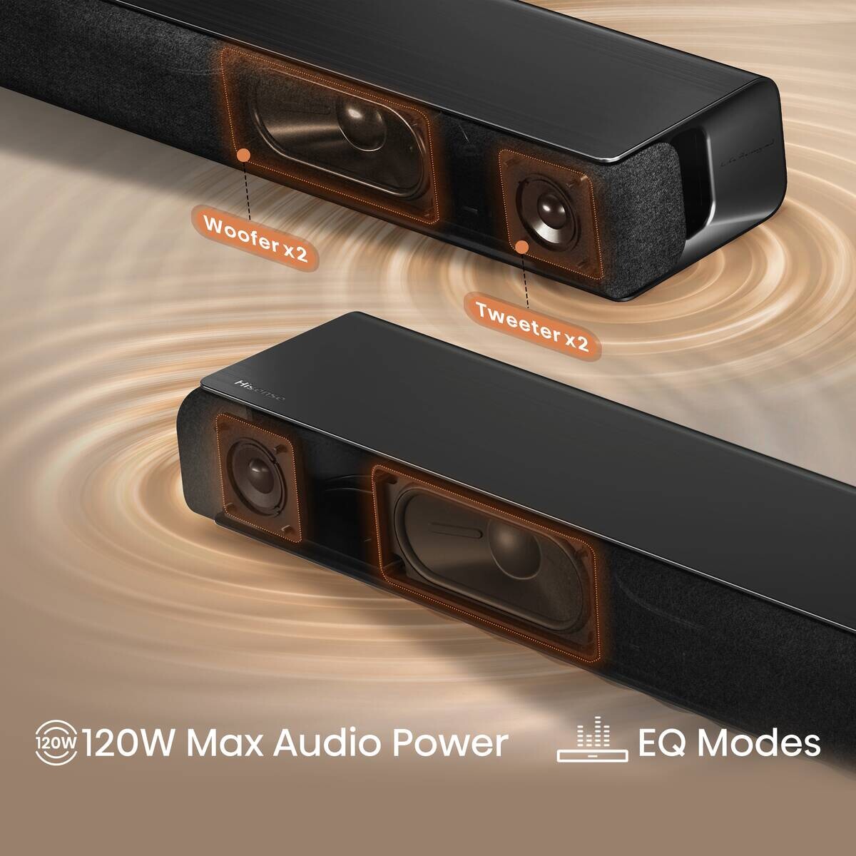 Hisense Soundbar HS1000 schwarz