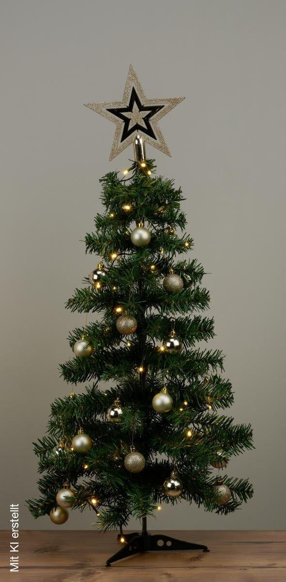 POCOline Weihnachtsbaum grün Kunststoff H: ca. 90 cm