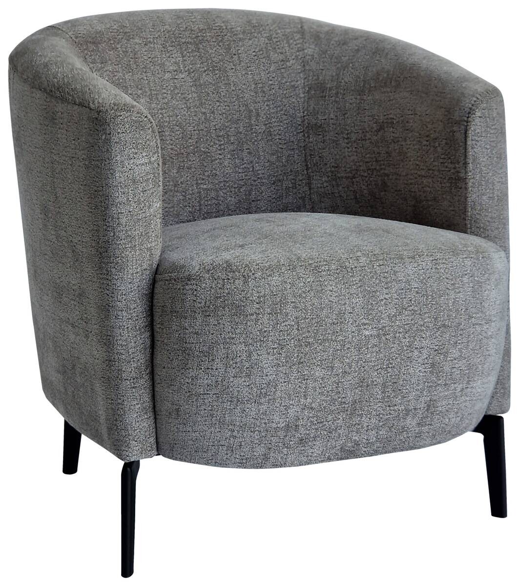 Sessel Elba grau Polyester B/H: ca. 76x85 cm