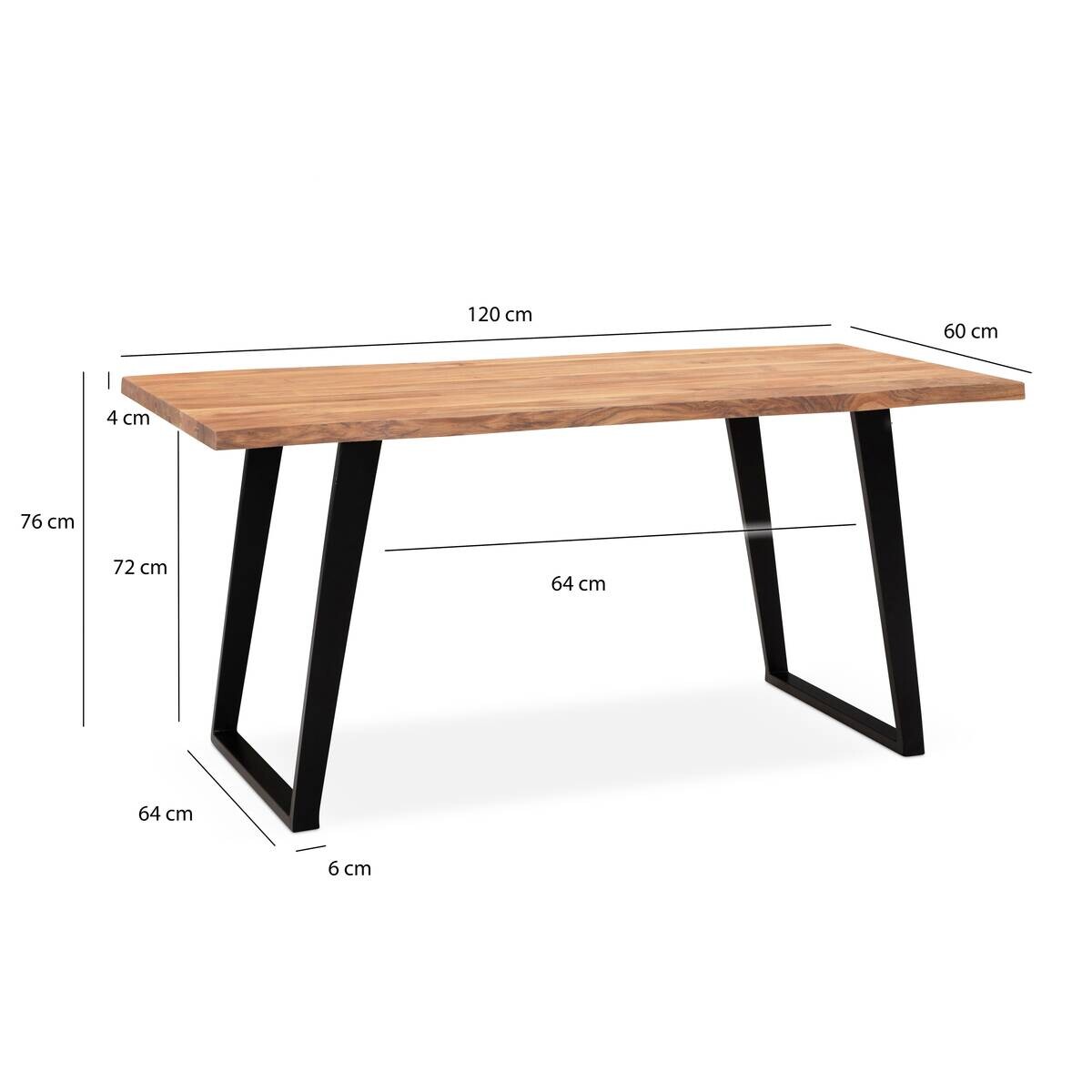 Schreibtisch B/H/T: ca. 120x76x60 cm