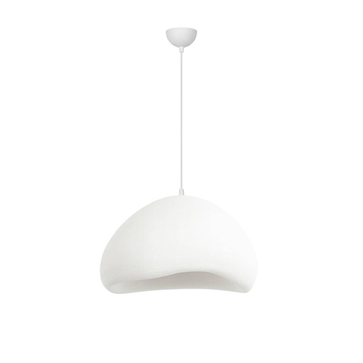 Opviq Pendelleuchte weiß B/H/T: ca. 50x115x46 cm E27 1 Brennstellen