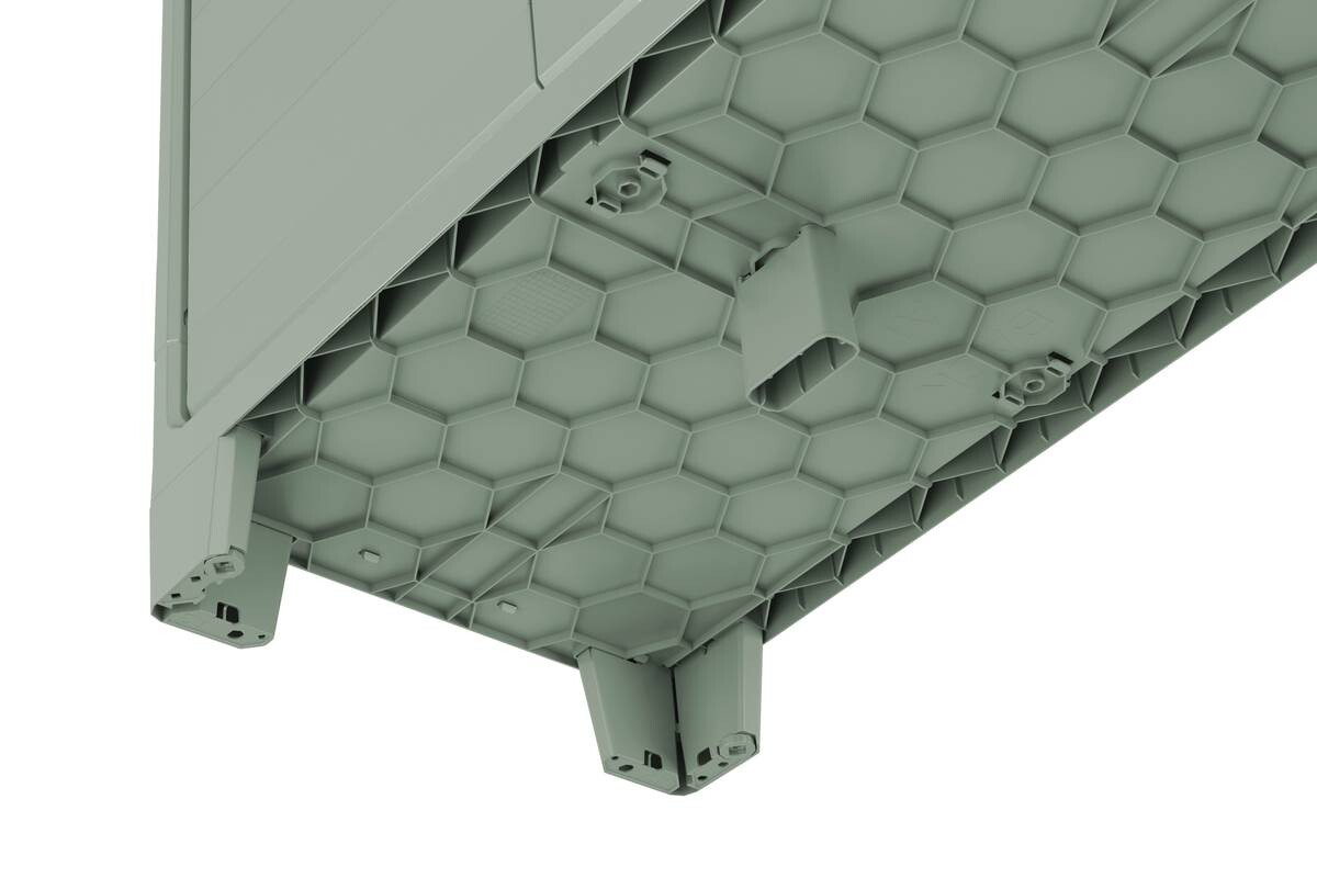 Keter Kunststoffschrank Planet Outdoor Jade Kunststoff B/H/T: ca. 80x182x44 cm