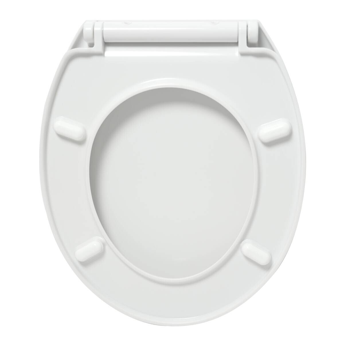 POCOline WC-Sitz Wassertropfen hellgrau Duroplast