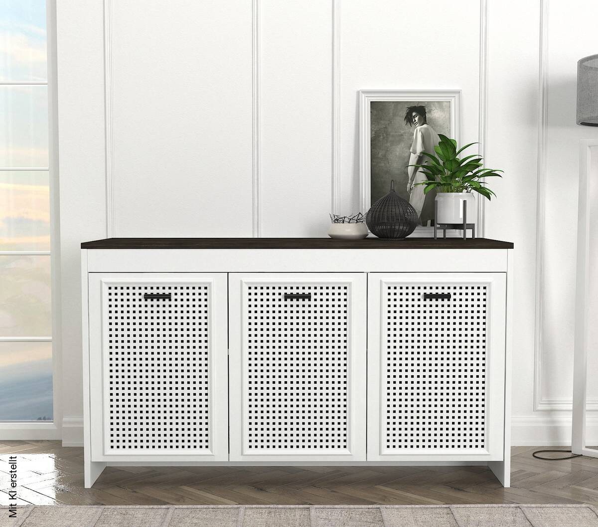 Sideboard Done weiß Rebab B/H/T: ca. 120x75x45 cm