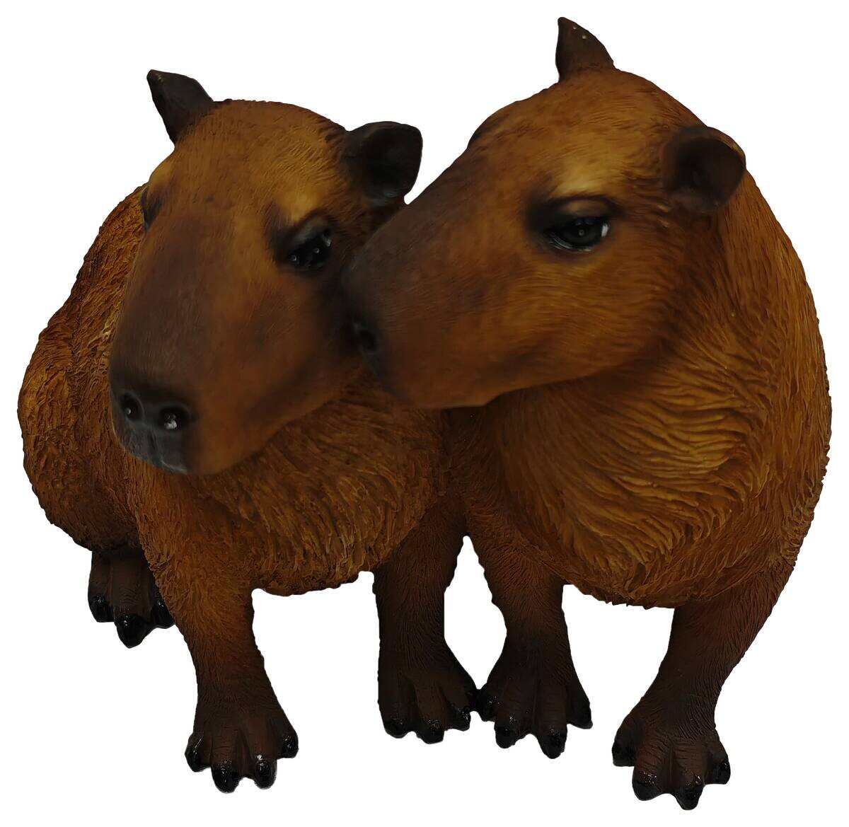 Dekorationsartikel braun Polyresin B/H/L: ca. 14x13x16 cm