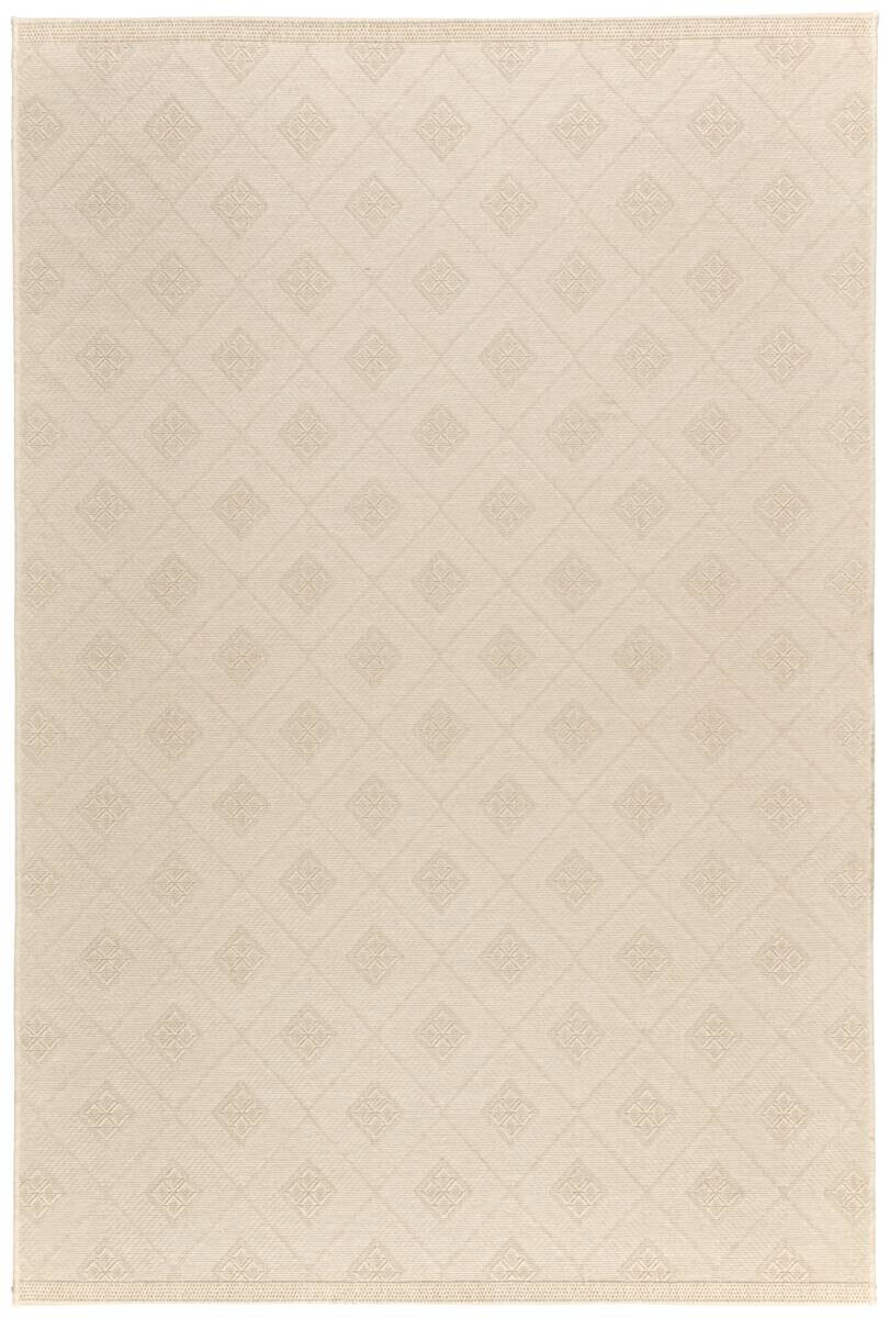 Flachwebteppich Jersey Home creme B/L: ca. 200x290 cm