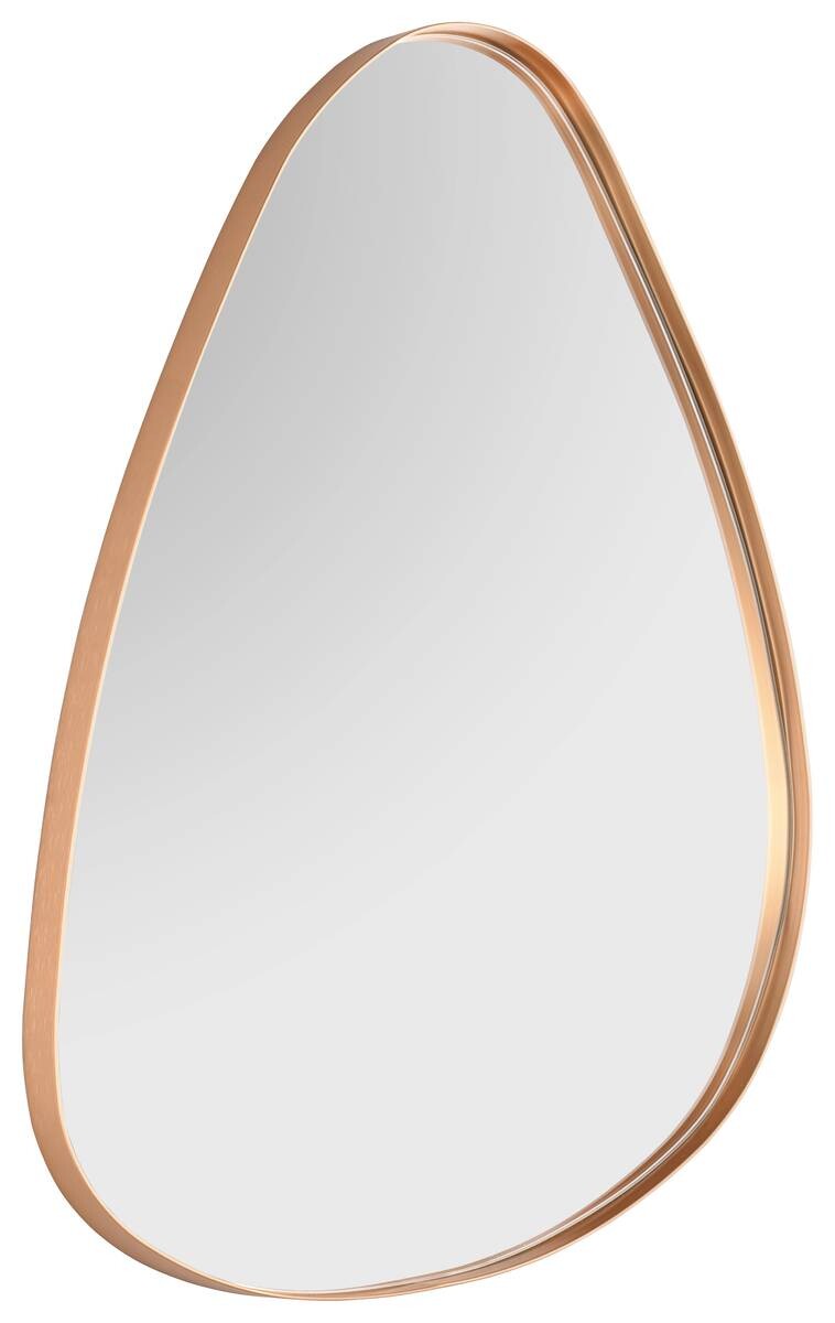 Metallspiegel Britta gold Metall B/H/T: ca. 35x50x3 cm