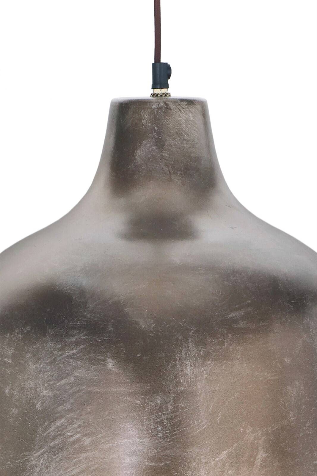 Kayoom Pendelleuchte bronze Eisen B/H/L: ca. 40,5x43x40,5 cm E27 1 Brennstellen
