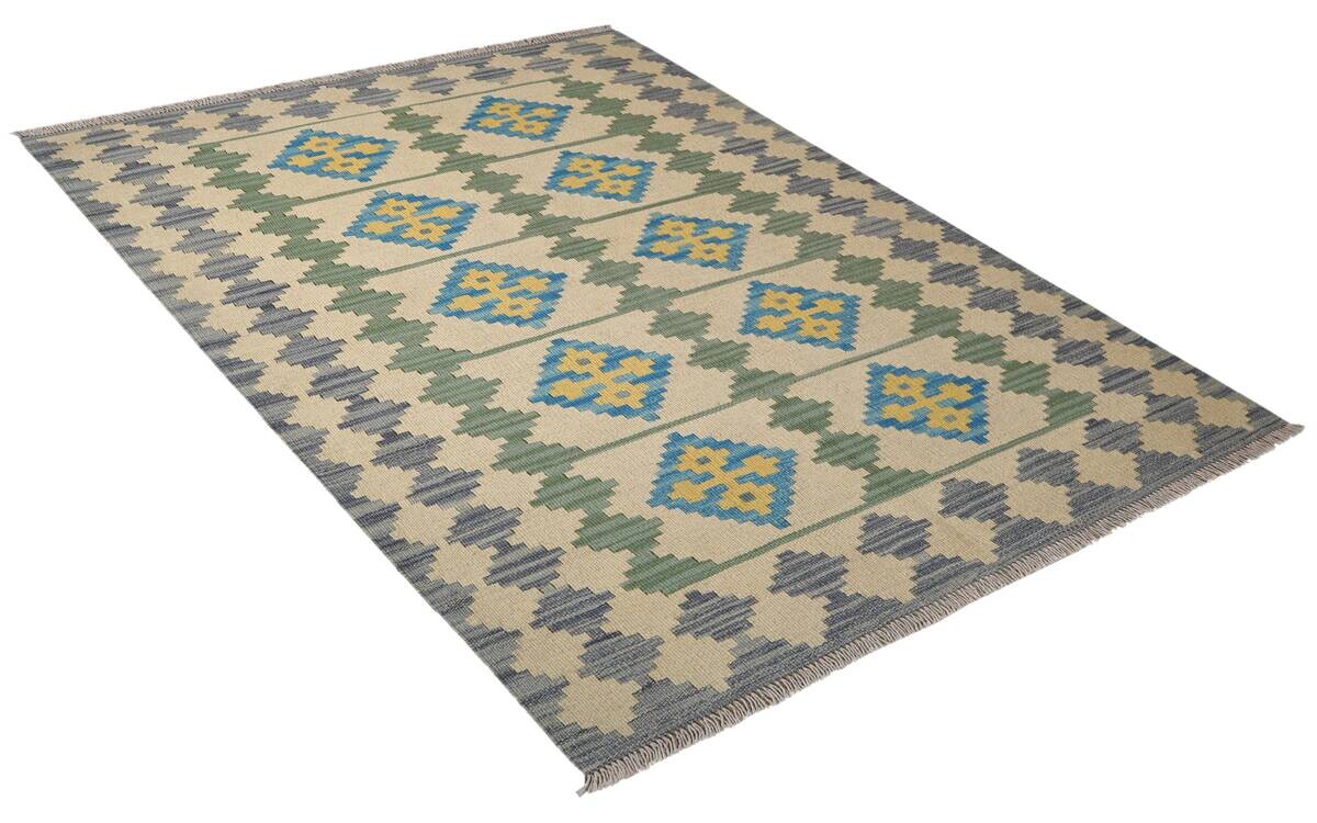 PersaTepp Teppich Kelim Gashgai blau B/H/L: ca. 117x1x172 cm