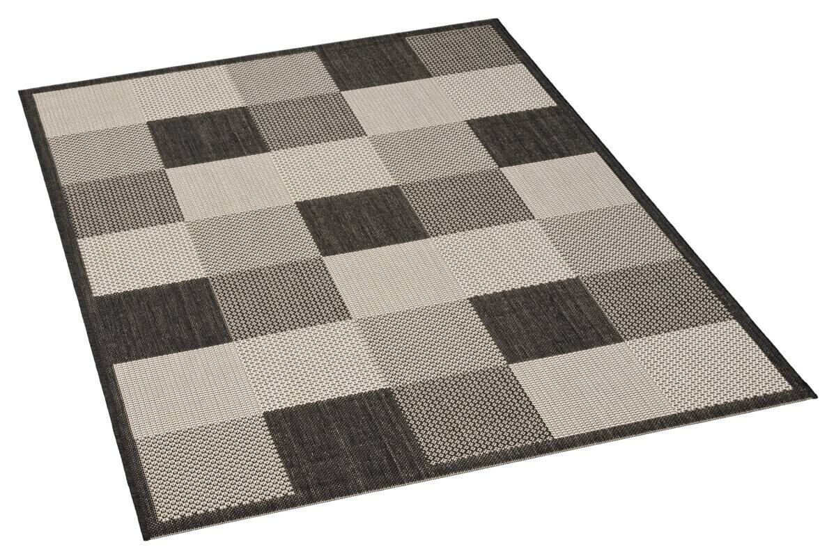 In-/Outdoor-Teppich Ambiente schwarz B/L: ca. 200x290 cm | schwarz | 200,00/290,00 cm