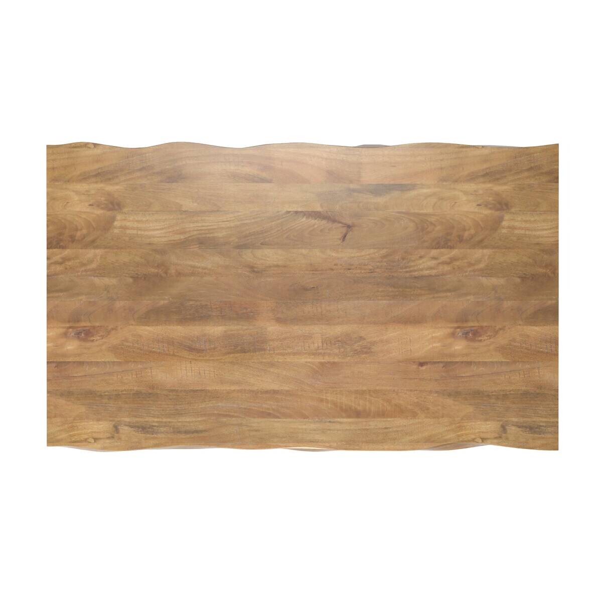 Esstisch Valencia natur schwarz B/H/T: ca. 180x76x90 cm