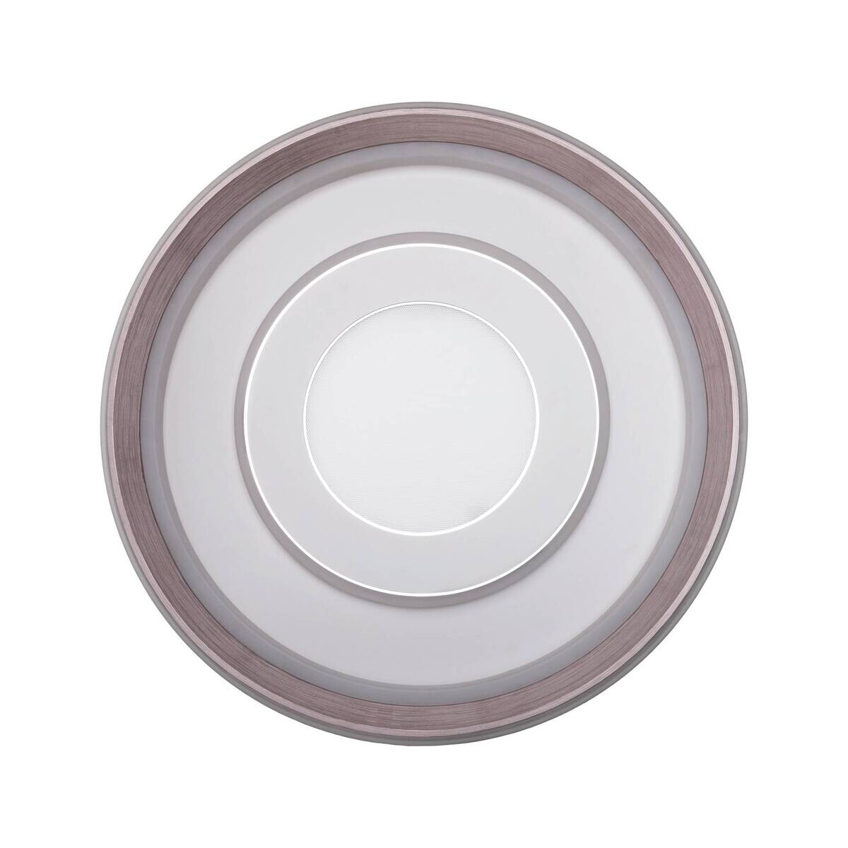 Näve Leuchten LED-Deckenleuchte weiß Kunststoff Metall B/H/T/D: ca. 50x7,5x50x50 cm