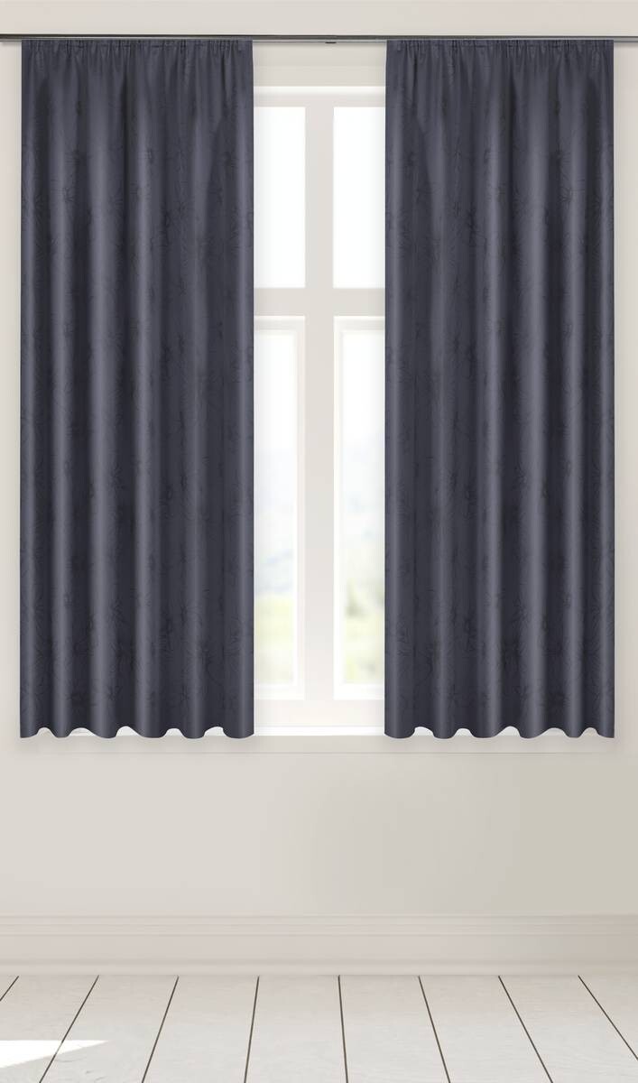 ACUS design collection Dekovorhang Paradiso anthrazit B/L: ca. 140x175 cm