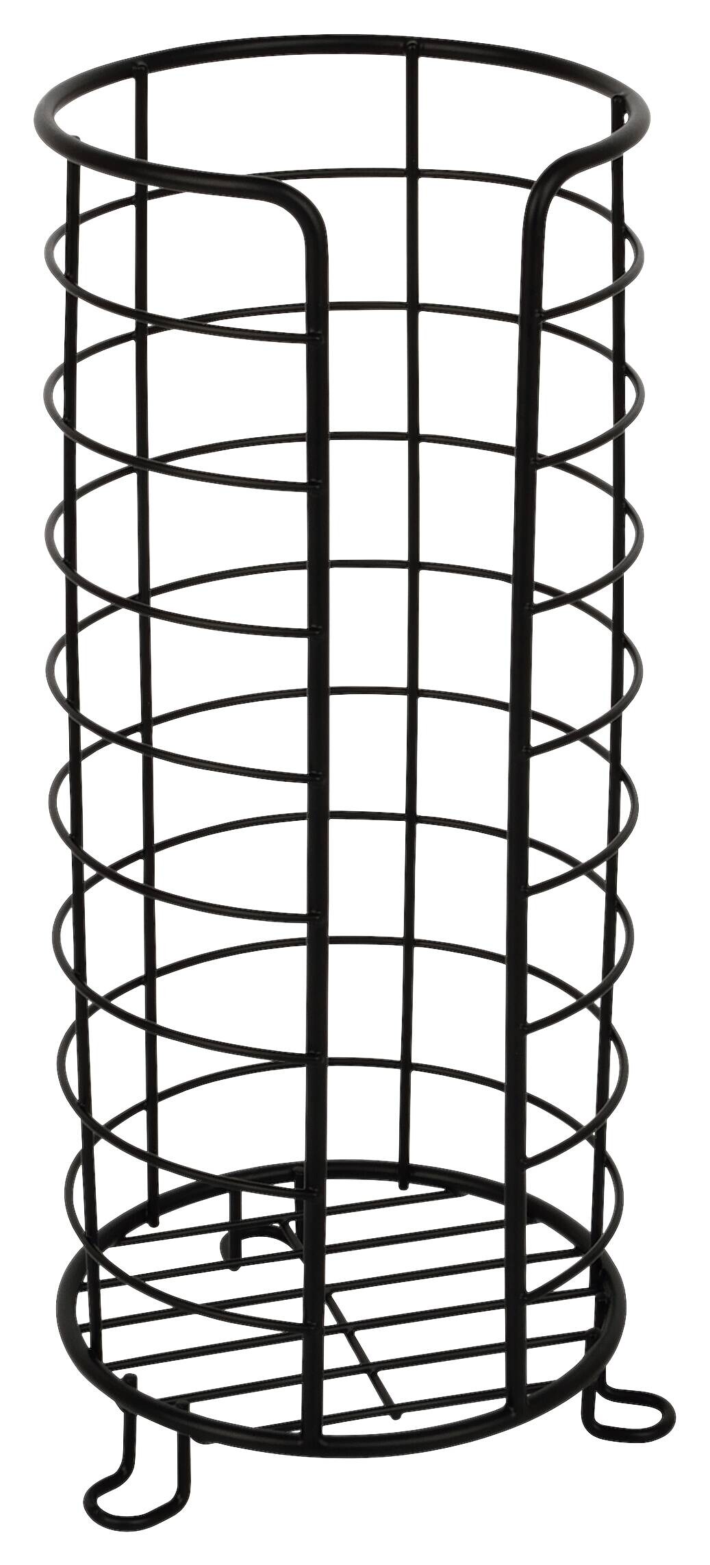 POCOline Toilettenpapierhalter POCOline schwarz Edelstahl