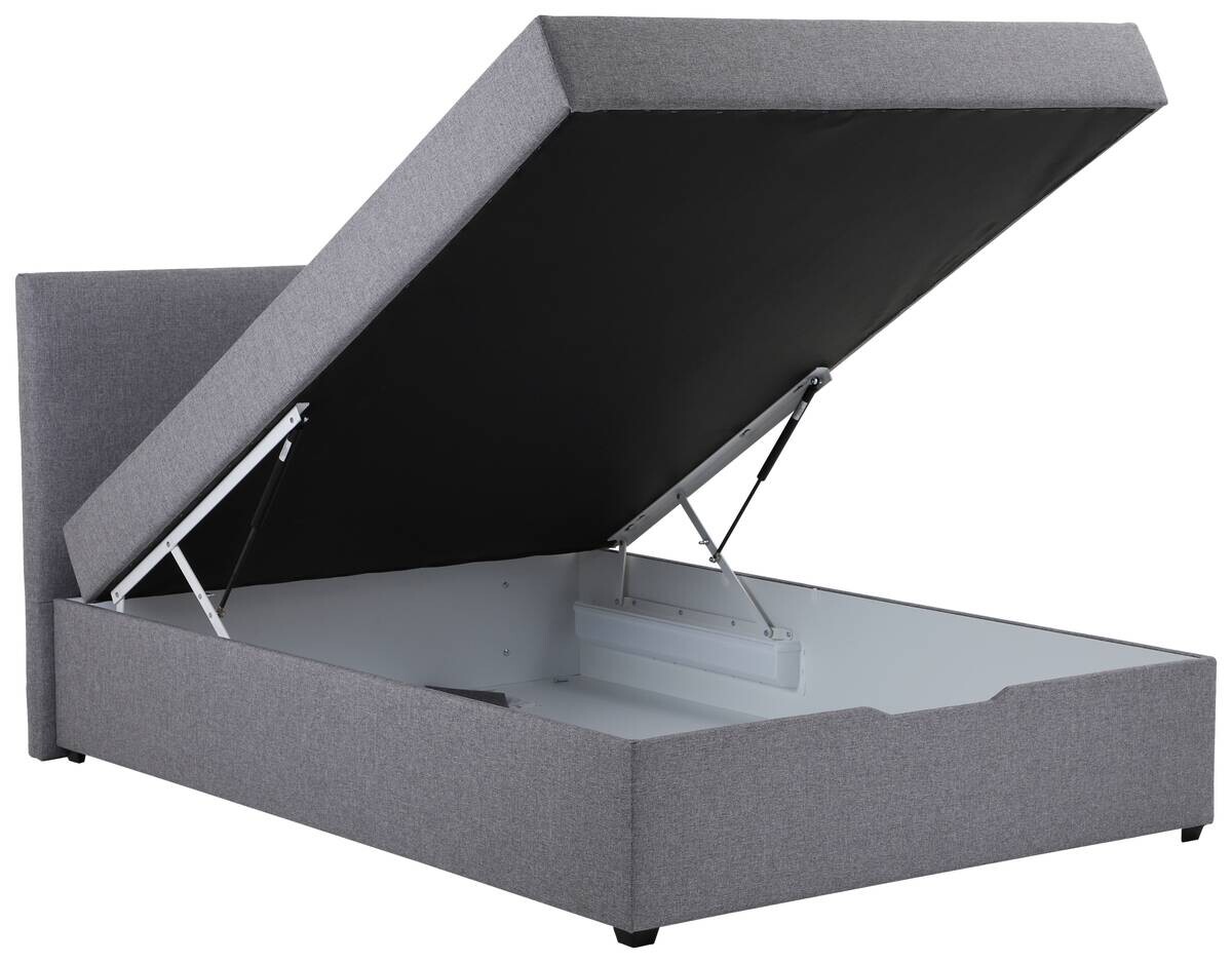 Boxbett Deriana grau Liegefläche B/L: ca. 140x200 cm