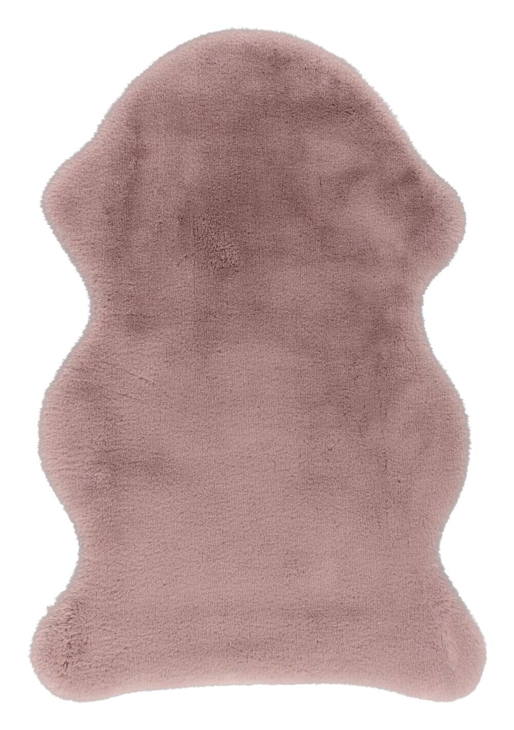 Kayoom Hochflorteppich Estonia - Kunda puderrosa B/L: ca. 60x90 cm