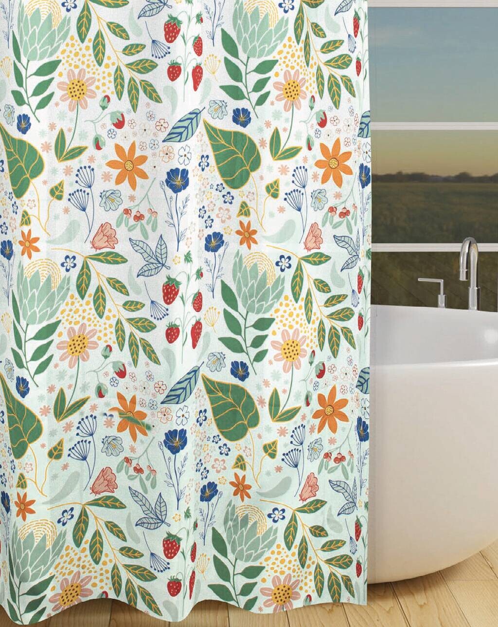 Acus Duschvorhang Summer Polyester B/L: ca. 180x200 cm