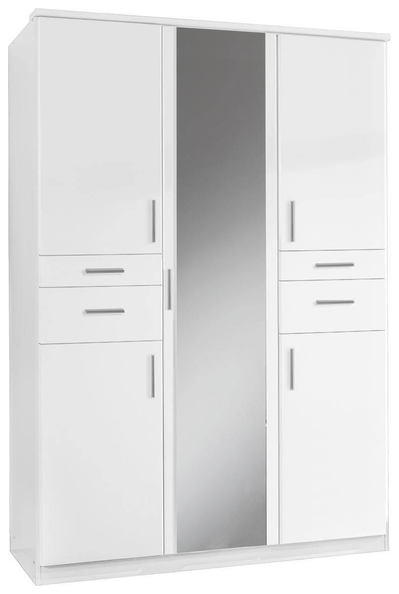 Kleiderschrank Koblenz weiß B/H/T: ca. 135x198x58 cm