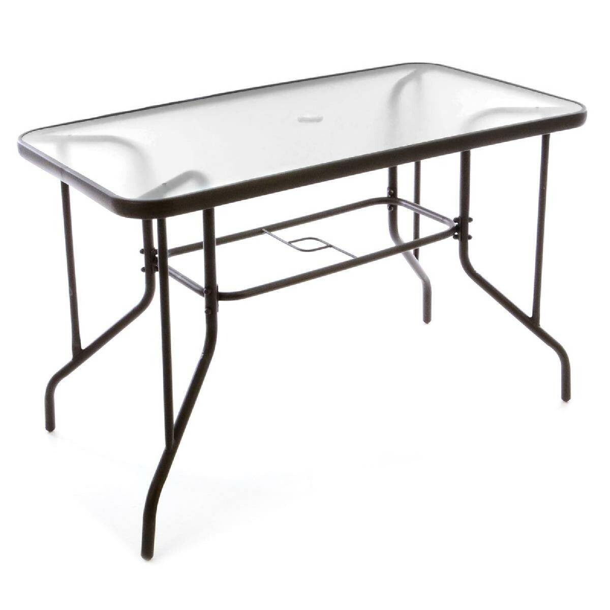 VCM Gartensitzgruppe braun Polyrattan B/H: ca. 53x73 cm