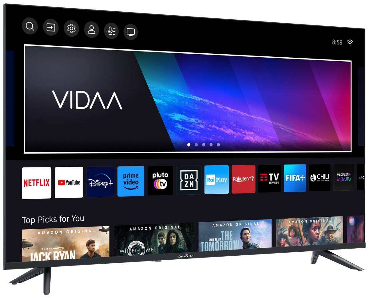 Smart-Tech LED-Fernseher 43UV10V1 B/H: ca. 96x61 cm