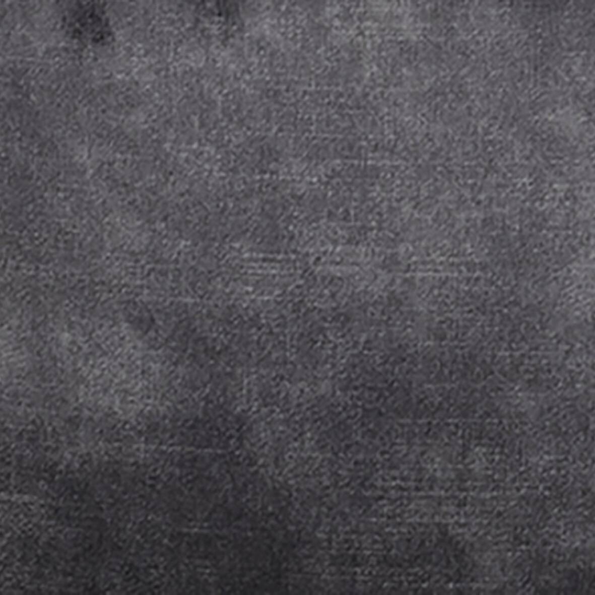 Stuhl KLARA 2er-Set anthrazit Vintage Samt Holz B/H/T: ca. 52x89x63,5 cm