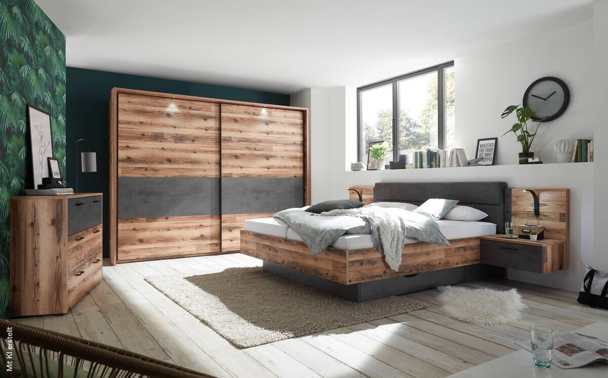 Bettanlage Alicante B/H/T: ca. 307x46,5x211 cm