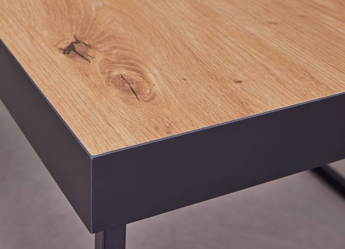 Inter Link Couchtisch PASSIONE Eiche Holz B/H/L: ca. 55x40x90 cm