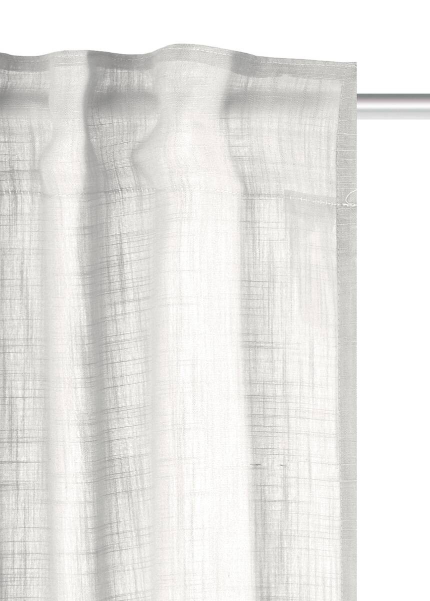 Thermovorhang Softy wollweiß B/L: ca. 140x245 cm