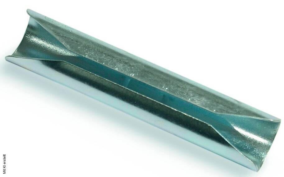 Boviva Stangenverbinder für Innenlauf silber Metall L: ca. 2 cm 1 Läufe