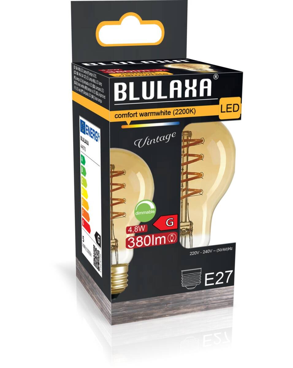 Blulaxa LED-Spiral-Filament 44978 E27