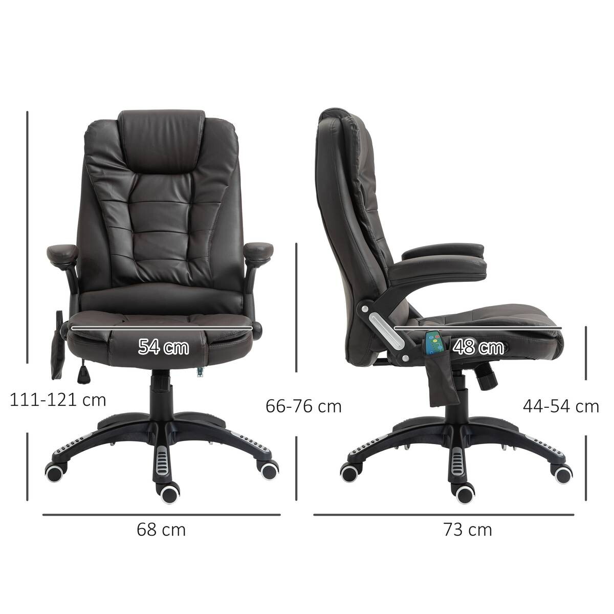 Chefsessel A2-0056 braun PVC Kunstleder