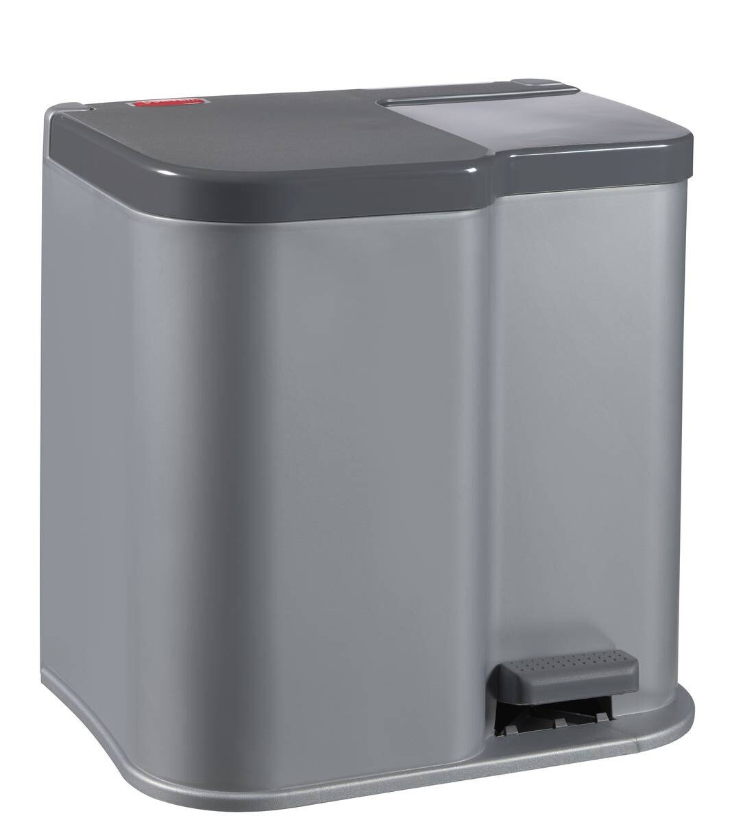 Abfalleimer silber