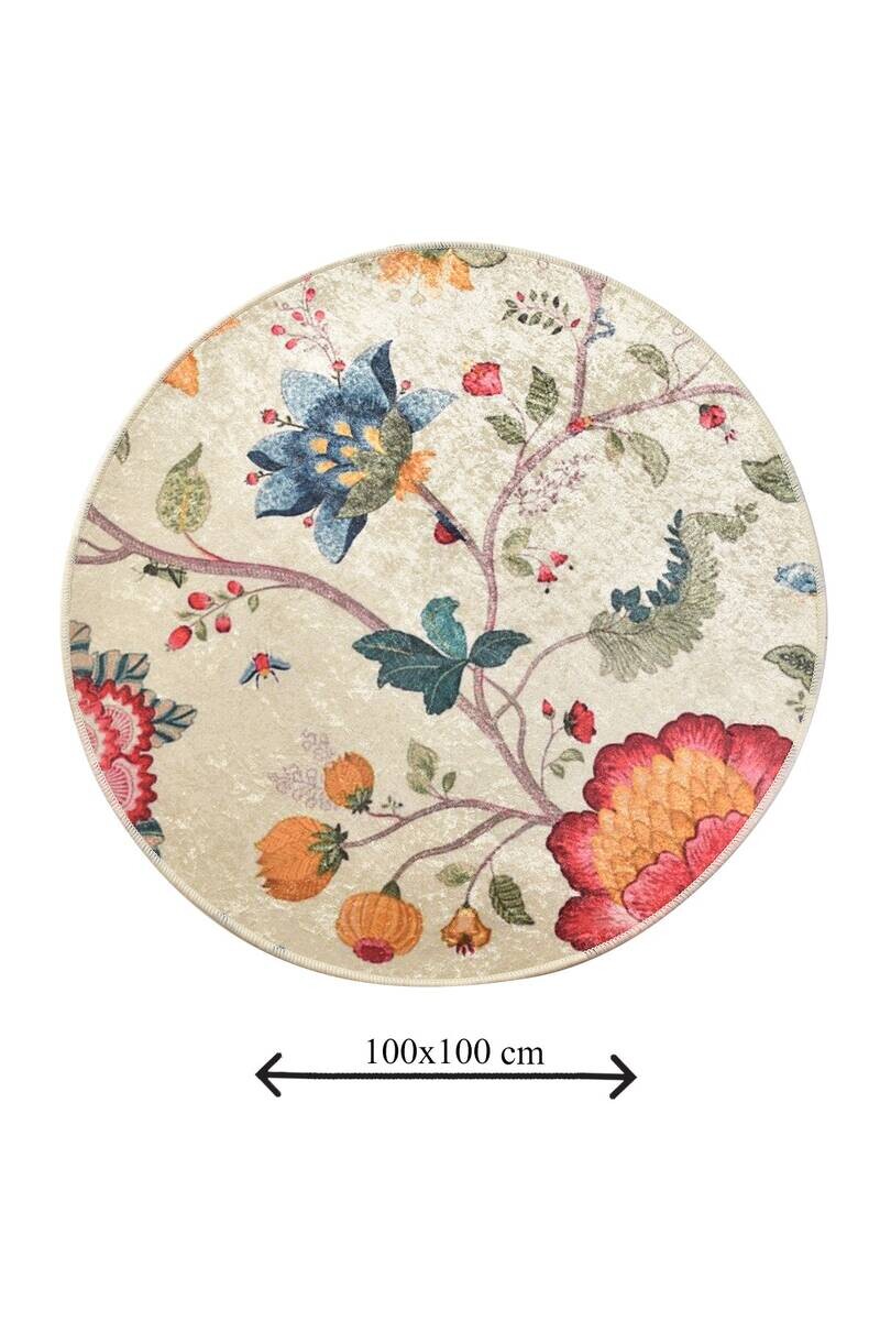 Mijolnir Badematte mehrfarbig 100% Polyester D: ca. 100 cm