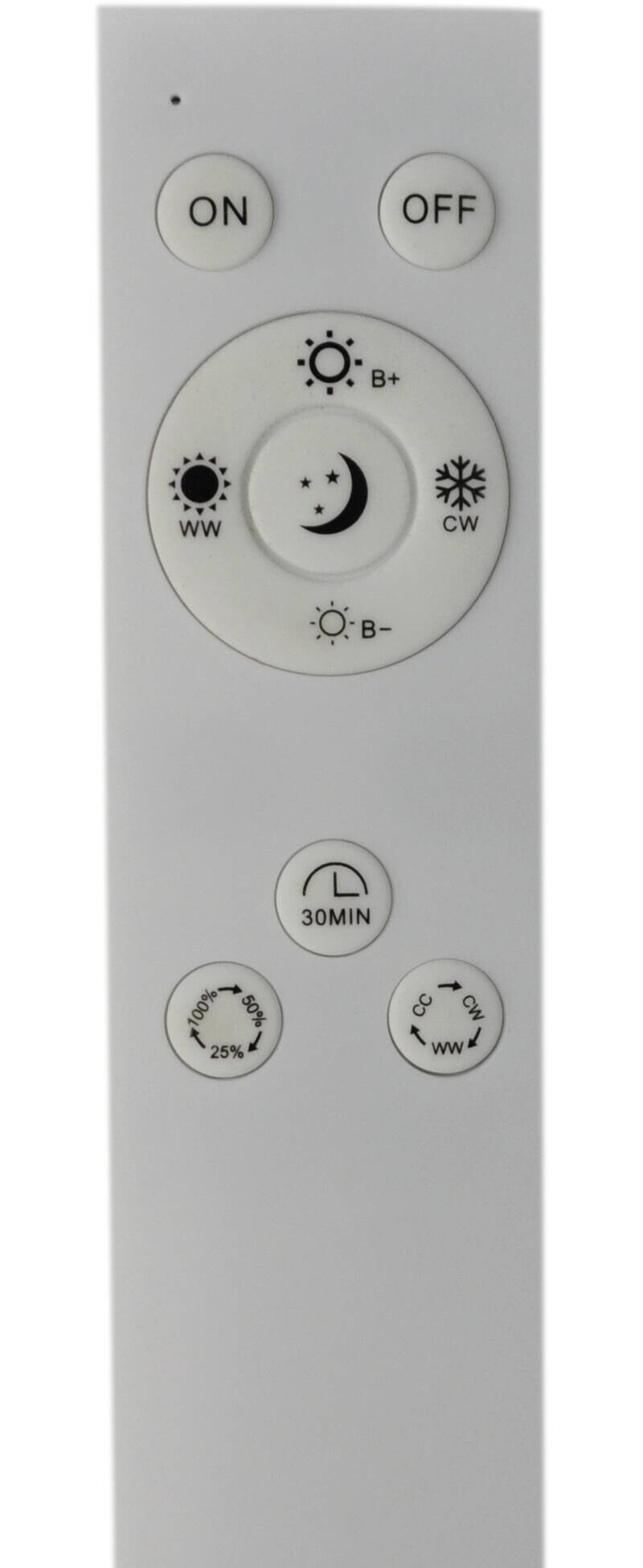 Nolo Deckenleuchte Starry weiß Metall Kunststoff B/H/L: ca. 39,5x6,5x39,5 cm