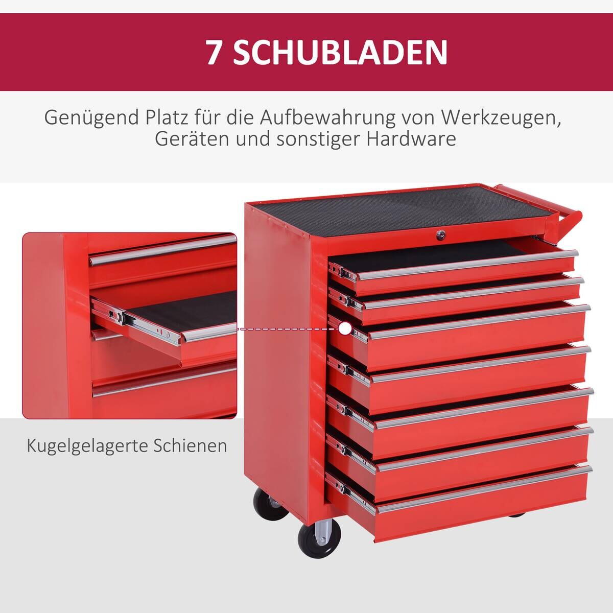 Werkstattwagen B/H/T: ca. 69x75x33 cm