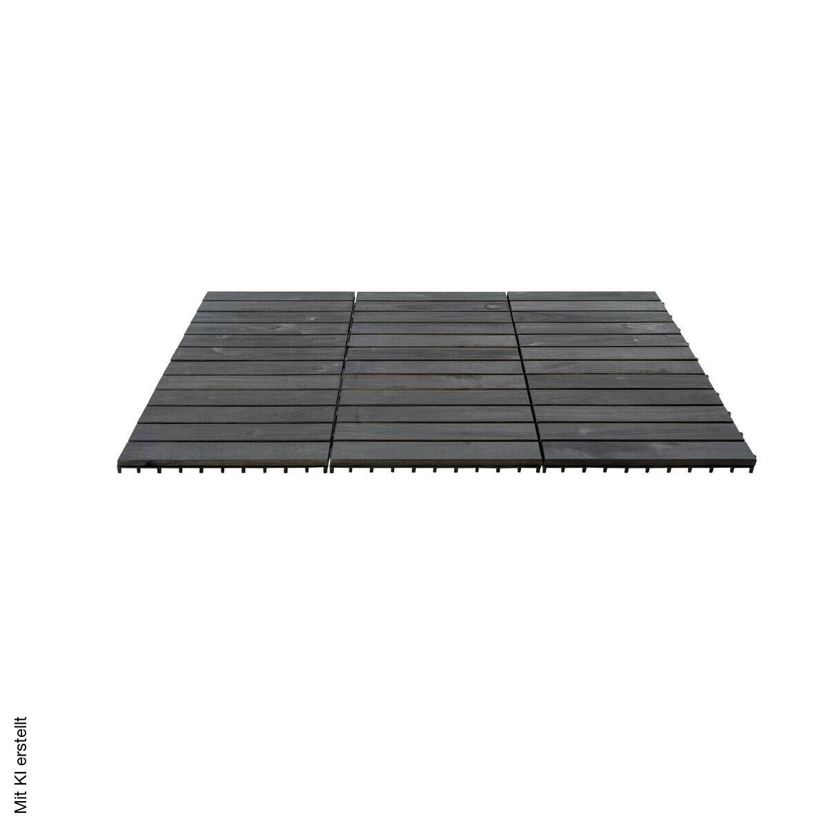 POCOline Terrassenfliese Anthrazit anthrazit B/L: ca. 30x30 cm