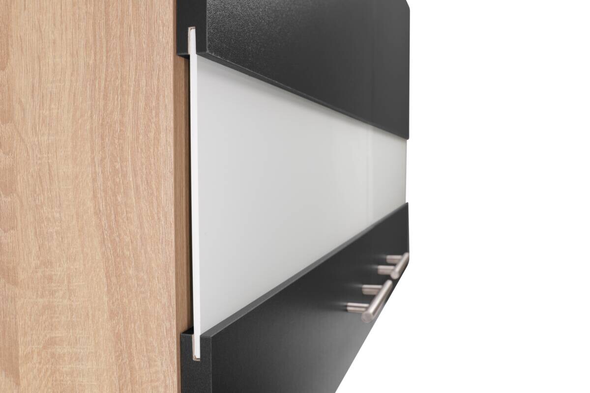 Hängeschrank Merle schwarz B/H/T: ca. 100x56x35 cm