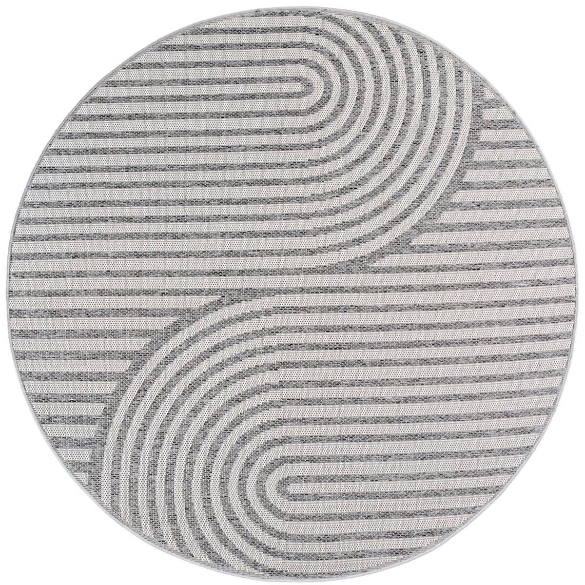 Ayyildiz Flachwebteppich DESERT grau D: ca. 80 cm
