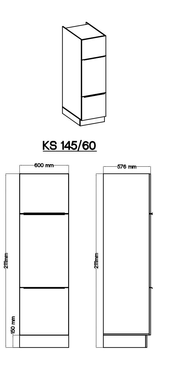 Respekta Winkelküche Marleen weiß Hochglanz B/H/T: ca. 310x211x170 cm