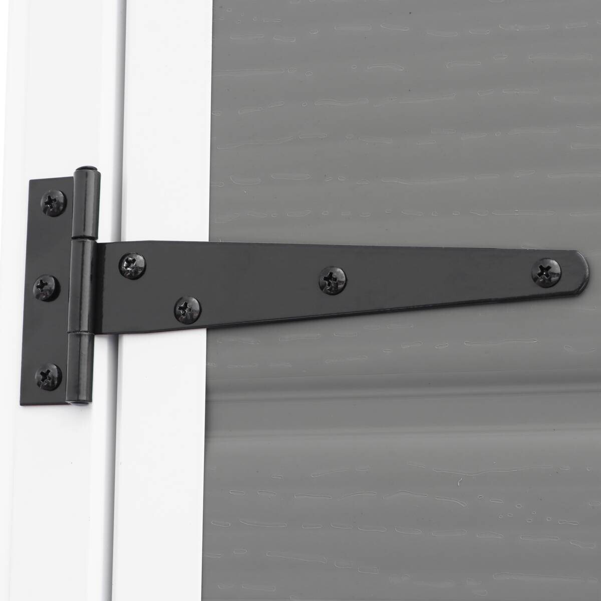 POCOline Gartenhaus Nizza grau B/H/T: ca. 152x193x92 cm